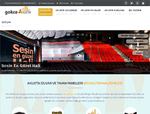 Tablet Screenshot of akustikduvar.com